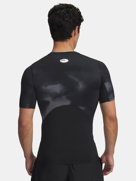 Under Armour Pánské tričko Under Armour UA HG Armour Printed SS-BLK
