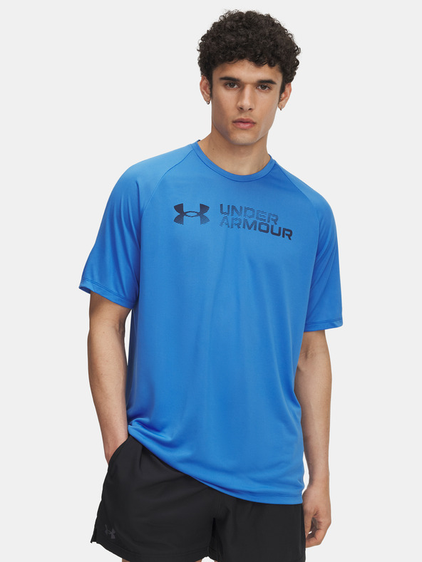 Under Armour Pánské tričko Under Armour UA Tech Reflective SS-BLU