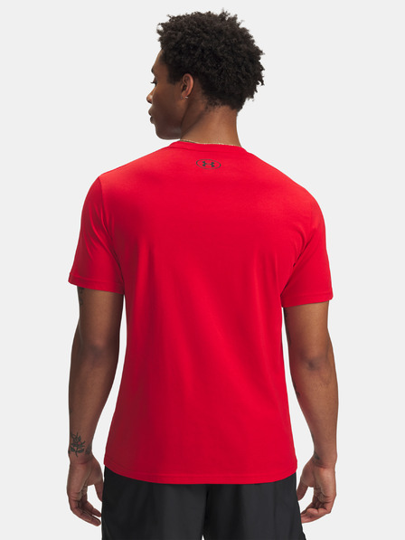 Under Armour Pánské tričko Under Armour UA GL FOUNDATION UPDATE SS-RED
