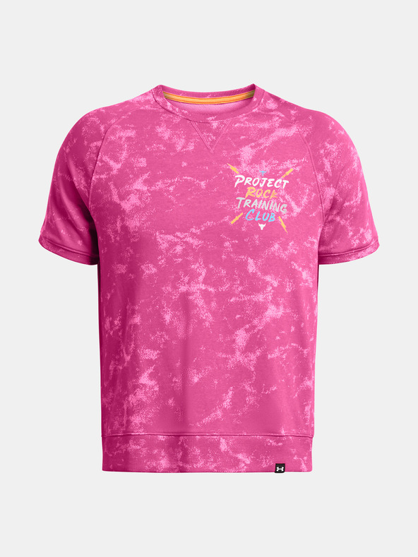 Under Armour Pánské tričko Under Armour Pjt Rck Q2 Terry AOP Crew