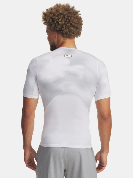 Under Armour Pánské tričko Under Armour UA HG Armour Printed SS-WHT