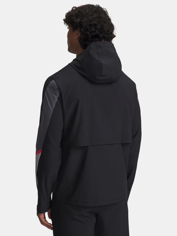 Under Armour Pánská bunda Under Armour UA Velociti Storm Hooded Jkt-BLK