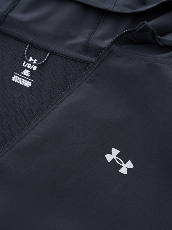Under Armour Pánská bunda Under Armour UA Velociti Storm Hooded Jkt-BLK
