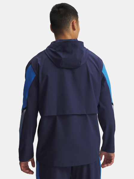 Under Armour Pánská bunda Under Armour UA Velociti Storm Hooded Jkt-BLU