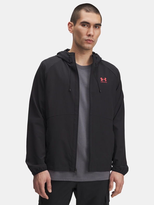 Under Armour Pánská bunda Under Armour UA Vibe Woven Jacket-BLK