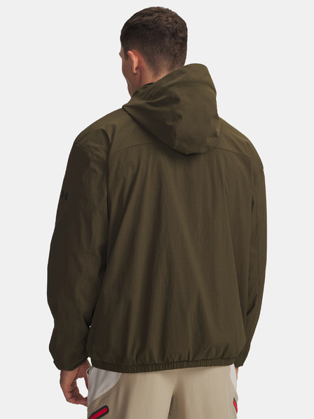 Under Armour Pánská bunda Under Armour UA Unstoppable Txt Woven Jkt-GRN