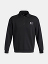 Under Armour Pánská bunda Under Armour UA Icon Flc Collar 1/4 Zip-BLK
