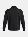 Under Armour Pánská bunda Under Armour UA Icon Flc Collar 1/4 Zip-BLK