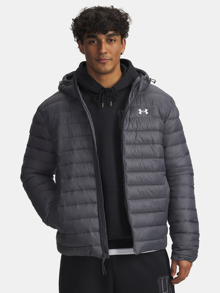 Under Armour Pánská bunda Under Armour UA Sportswear Ins Jkt-GRY
