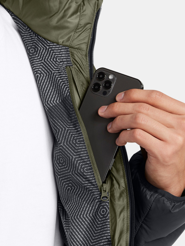 Under Armour Pánská bunda Under Armour LEGEND DOWN HOODED JACKET-GRN