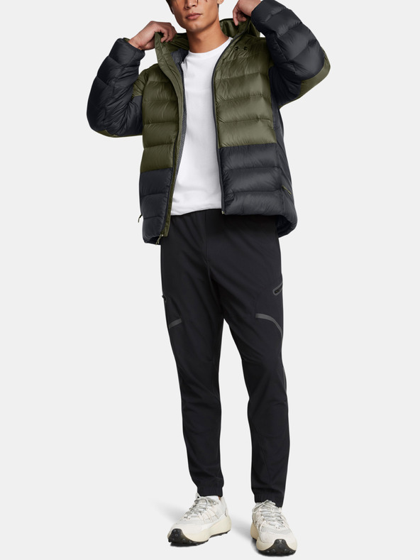Under Armour Pánská bunda Under Armour LEGEND DOWN HOODED JACKET-GRN