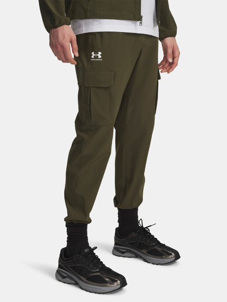 Under Armour Pánské sportovní kalhoty Under Armour UA Vibe Woven Cargo Pants-GRN
