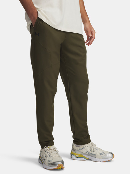 Under Armour Pánské sportovní kalhoty Under Armour UA Unstoppable Tapered Pants-GRN