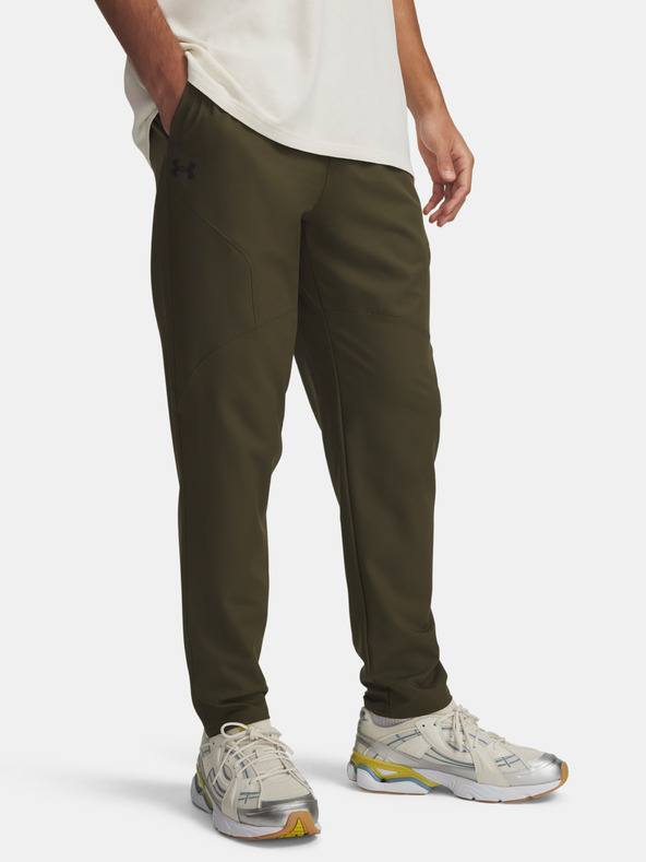 Under Armour Pánské sportovní kalhoty Under Armour UA Unstoppable Tapered Pants-GRN