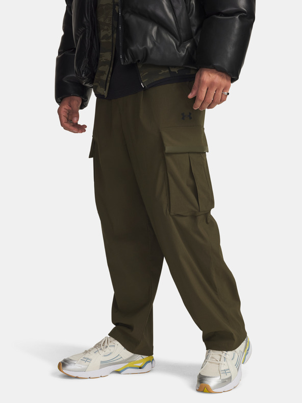 Under Armour Pánské sportovní kalhoty Under Armour UA UNSTPBLE TXTR WOVEN CARGO-GRN
