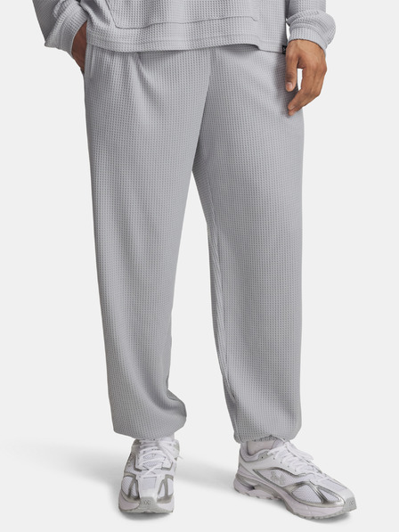 Under Armour Pánské tepláky Under Armour UA Rival Waffle Jogger-GRY