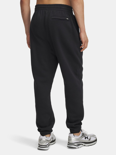 Under Armour Pánské tepláky Under Armour UA Icon Flc Graphic Jgr-BLK