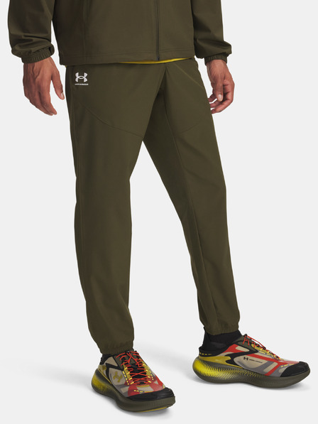 Under Armour Pánské tepláky Under Armour UA Vibe Woven Jogger-GRN