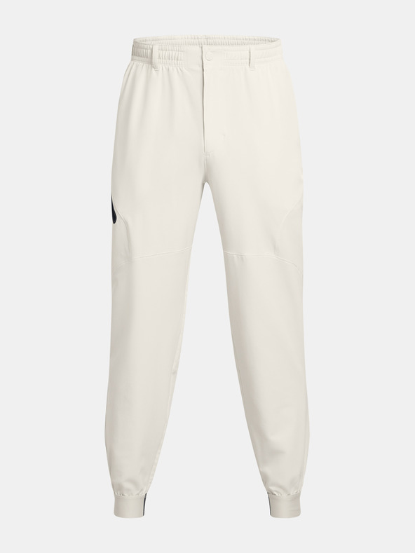 Under Armour Pánské tepláky Under Armour UA Unstoppable Joggers-WHT