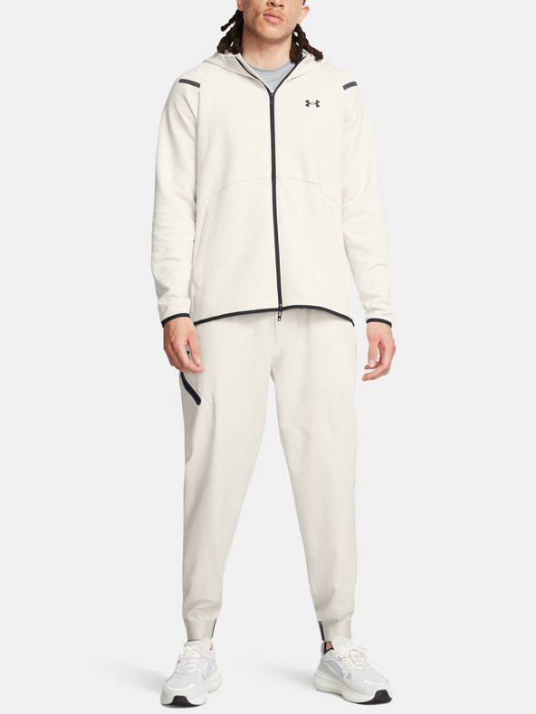 Under Armour Pánské tepláky Under Armour UA Unstoppable Joggers-WHT