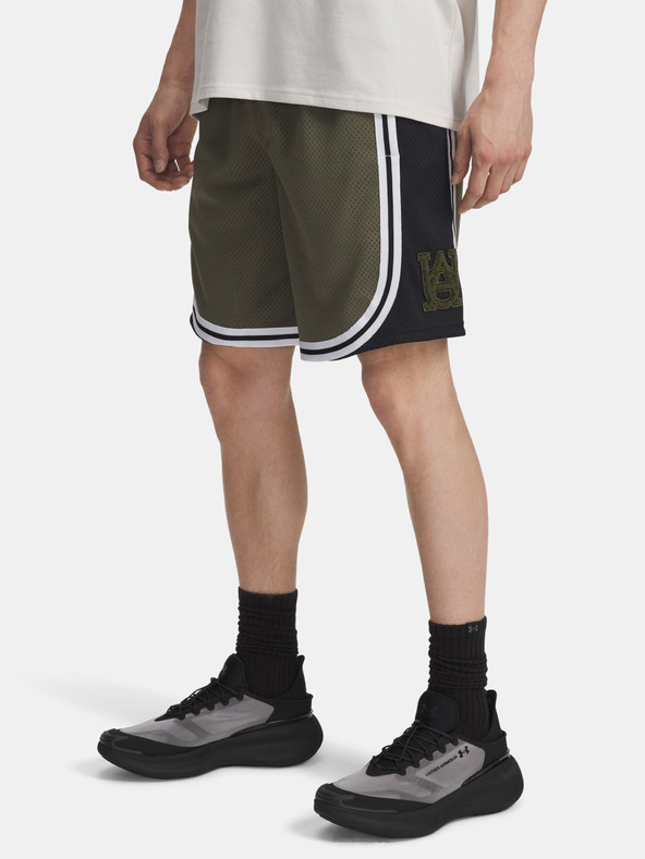 Under Armour Pánské kraťasy Under Armour UA M Courtside Short-GRN