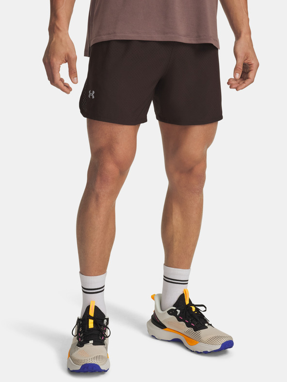 Under Armour Pánské kraťasy Under Armour UA TRAIL RUN LAUNCH SHORTS-BRN