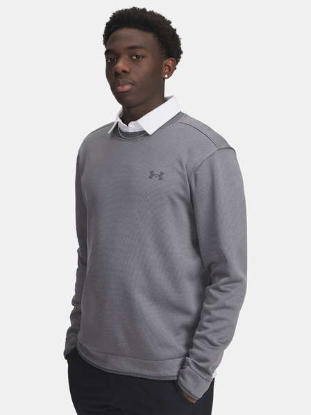 Under Armour Pánská mikina Under Armour UA M Sweater Fleece Crew-GRY