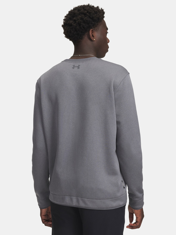 Under Armour Pánská mikina Under Armour UA M Sweater Fleece Crew-GRY