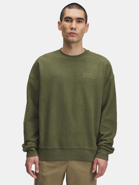 Under Armour Pánská mikina Under Armour UA Icon Rev Terry Crew-GRN
