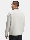 Under Armour Pánská mikina Under Armour UA Unstoppable Flc Half Zip-WHT