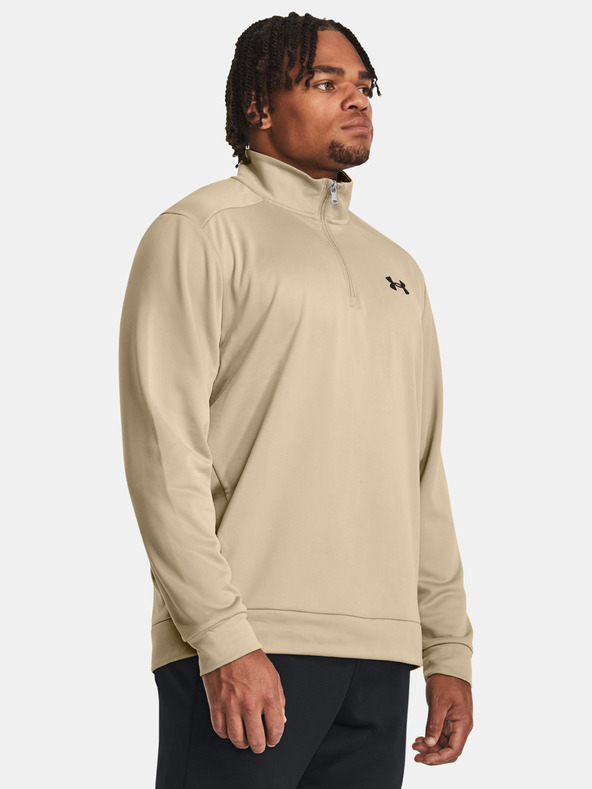 Under Armour Pánská mikina Under Armour UA Armour Fleece 1/4 Zip-BRN
