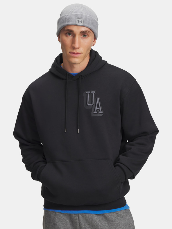 Under Armour Pánská mikina Under Armour UA Icon Flc Graphic Top-BLK
