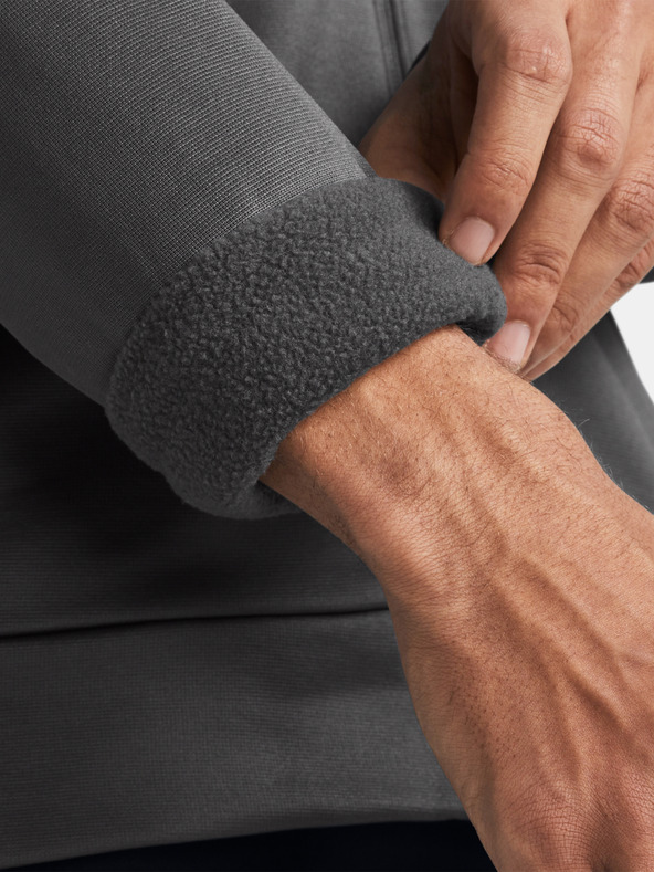 Under Armour Pánská mikina Under Armour UA Armour Fleece FZ Hoodie-GRY