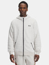 Under Armour Pánská mikina Under Armour UA Unstoppable Flc Txtr FZ-WHT