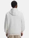 Under Armour Pánská mikina Under Armour UA Unstoppable Flc Txtr FZ-WHT