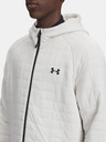 Under Armour Pánská mikina Under Armour UA Unstoppable Flc Txtr FZ-WHT