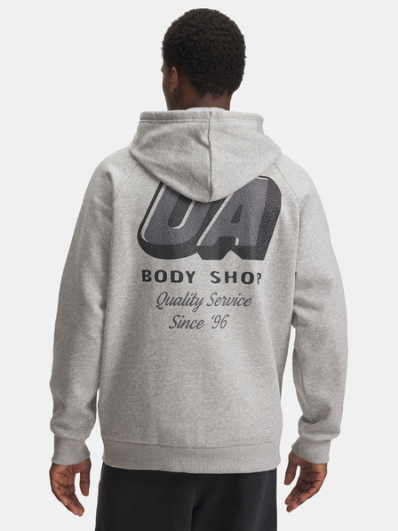 Under Armour Pánská mikina Under Armour UA Rival Fleece HBR Logo HD-GRY