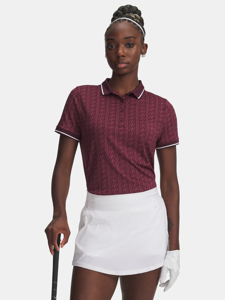 Under Armour Dámské tričko Under Armour UA Playoff Jacquard Polo-RED