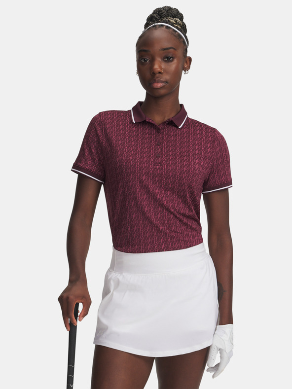 Under Armour Dámské tričko Under Armour UA Playoff Jacquard Polo-RED