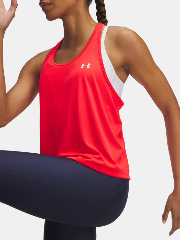 Under Armour Dámské tílko Under Armour Tech Swing Tank-RED