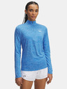 Under Armour Dámské tričko Under Armour Tech 1/2 Zip- Twist-BLU