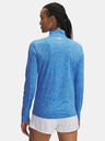 Under Armour Dámské tričko Under Armour Tech 1/2 Zip- Twist-BLU