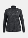 Under Armour Dámské tričko Under Armour Tech 1/2 Zip - Twist&-BLK