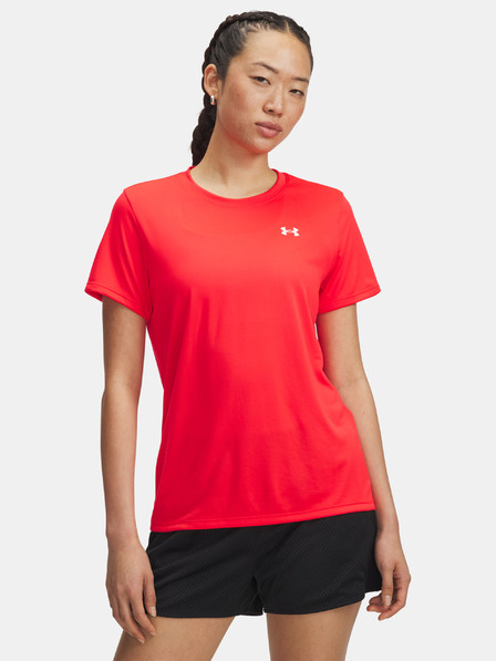 Under Armour Dámské tričko Under Armour Tech SSC - Solid-RED