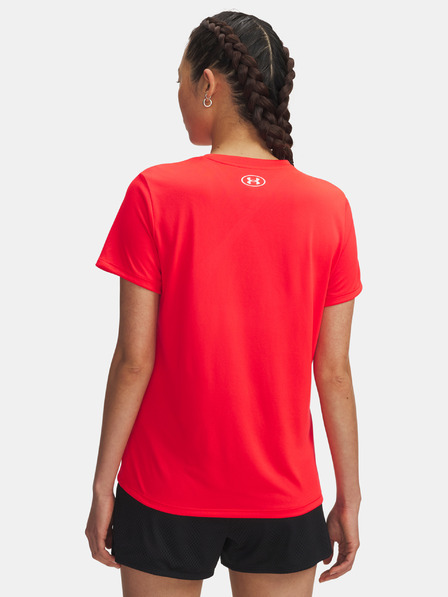 Under Armour Dámské tričko Under Armour Tech SSC - Solid-RED