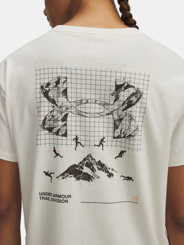 Under Armour Dámské tričko Under Armour UA Trail Run Graphic-BRN