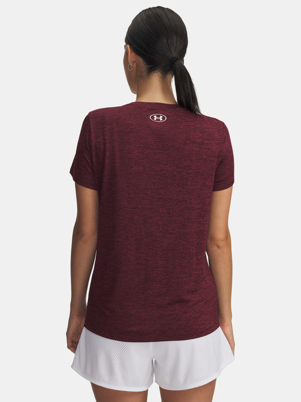 Under Armour Dámské tričko Under Armour Tech SSC- Twist-RED