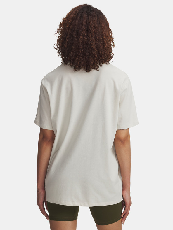 Under Armour Dámské tričko Under Armour Rival OS Campus Tee-WHT