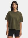 Under Armour Dámské tričko Under Armour UA HWT Boxy Wash SS-GRN