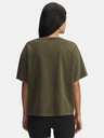 Under Armour Dámské tričko Under Armour UA HWT Boxy Wash SS-GRN